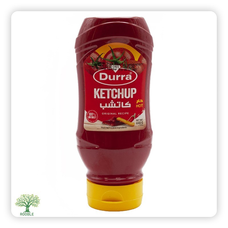 DURRA, shcarfes Ketchup, 12×410g