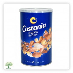 CASTANIA, gemischte Nüsse, blaue Metalldose 12×450g