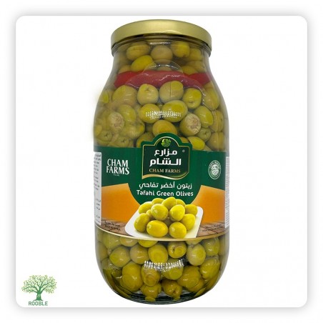 مزارع الشام, زيتون تفاحي, مطربان زجاج 4×3,000غ