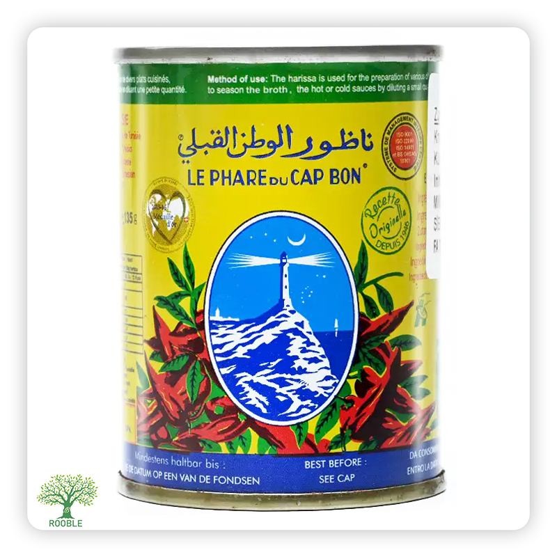 NASUR, Harissa scharfe Gewürzupaste, Metalldose 24×380g