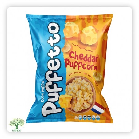 Puffetto corn balls with cheese and halabino, 24×70g