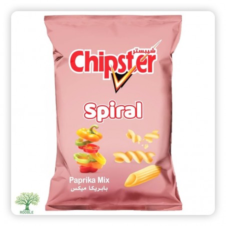 Chipster, Chips mit Paprika geschmack, 24×75g