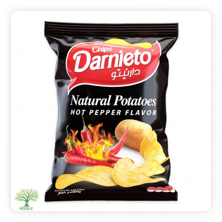 Darnieto Chips Spicy , 12×75g