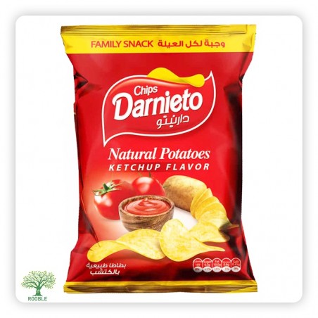 Darnieto,  Kartofelchips mit Käsegeschmack ,12×75g