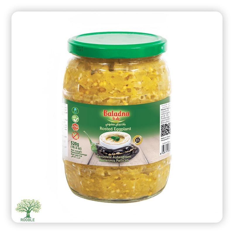 BALADNA, gegrillte Auberginen, Glasgefäß 12×520g