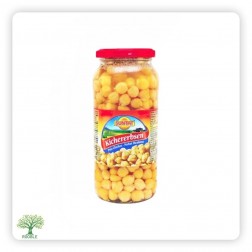 SUNTAT, cooked chickpeas, glass jar 12x540g