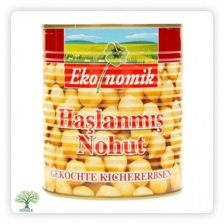 EKONOMIK, gekochte Kichererbse, Metalldose 16×800g