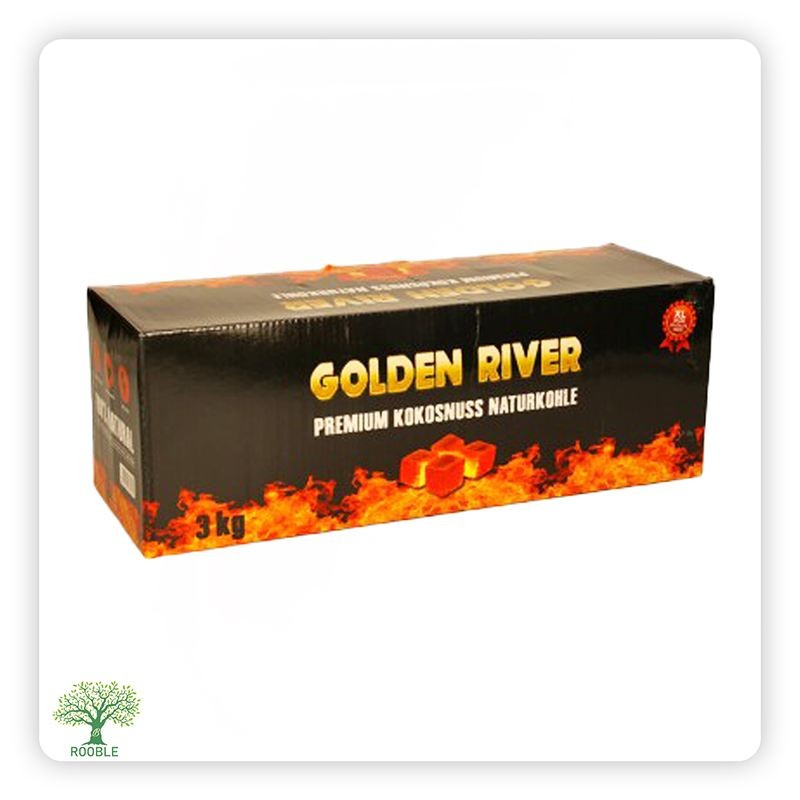 Golden River, Charcoal, 5×3,000g