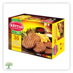 KÖYTAD, gefrorene Rindfleisch Hamburger,4×(36×65g)