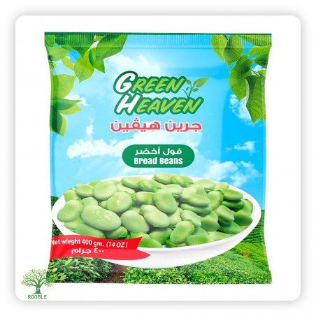 GREEN HEAVEN, Frozen broad beans 20×400g