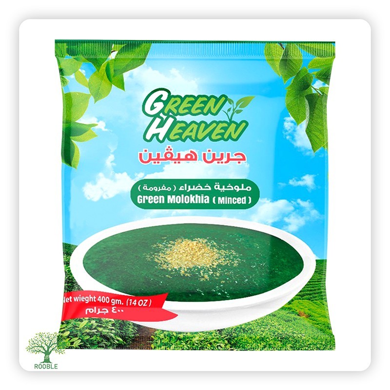 GREEN HEAVEN, Frozen Crushed Mallow Leaves, 20×400g