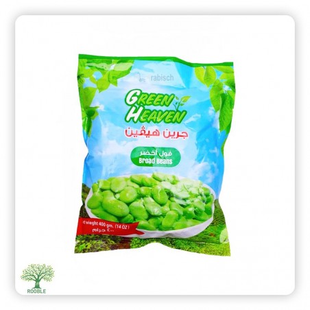 GREEN HEAVEN, Frozen Peeled Fava Beans, 20×400g