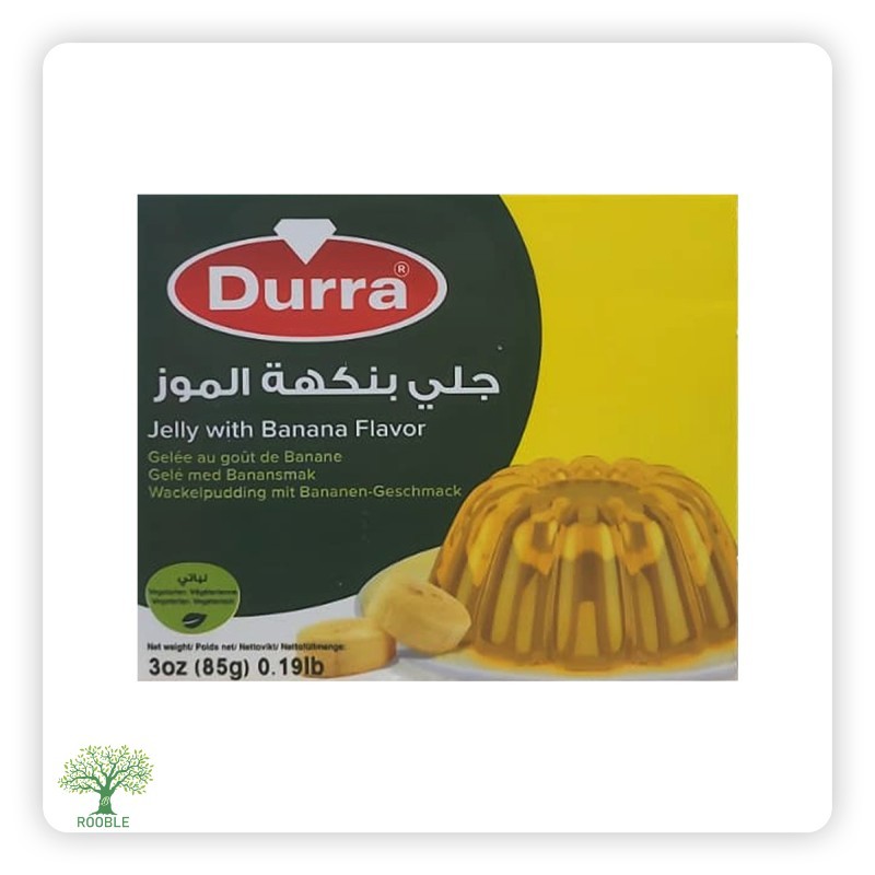 Durra, Bananen Wackelpudding, vegetarischer, 48×85g