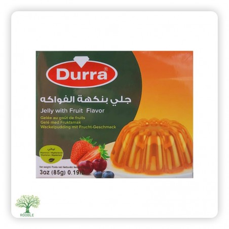 Durra,Frucht Geschmack Wackelpudding, vegetarischer, 48×85g