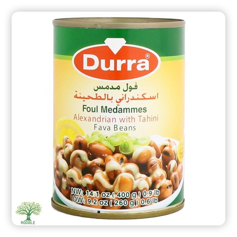 DURRA, Ackerbohne Alexandrines Rezept mit Tahini, 24×400g