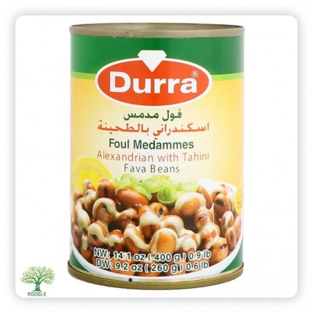 Durra, Alexandrian mix fava beans, canned 24×400g