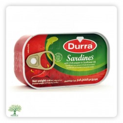 DURRA, spicy sardines, 50×125g