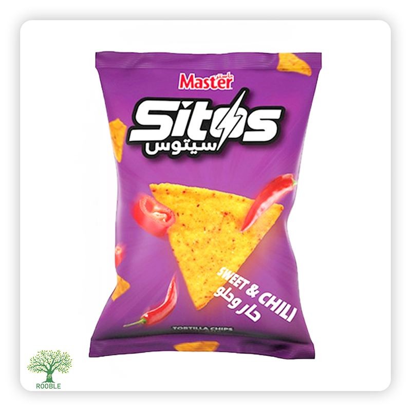 MASTER Chips with sweet chili flavor,50×40g