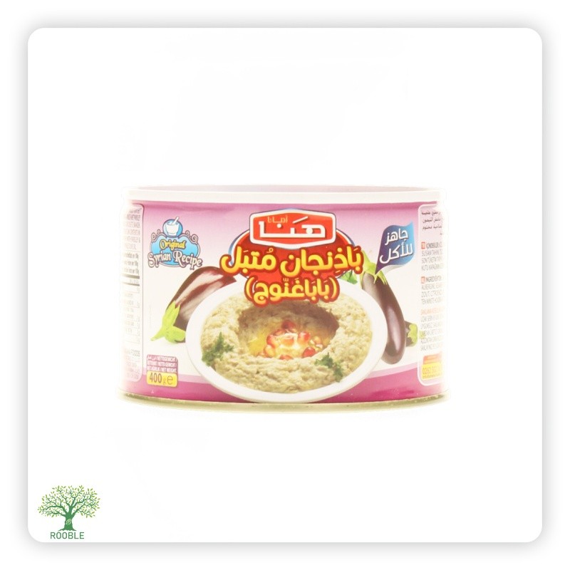 HANA, Auberginen Dip (Baba Ganoush), 24×400g