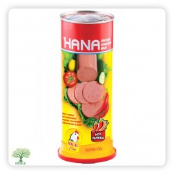 HANA, scharfe Hähnchen Mortadella, 12×830g