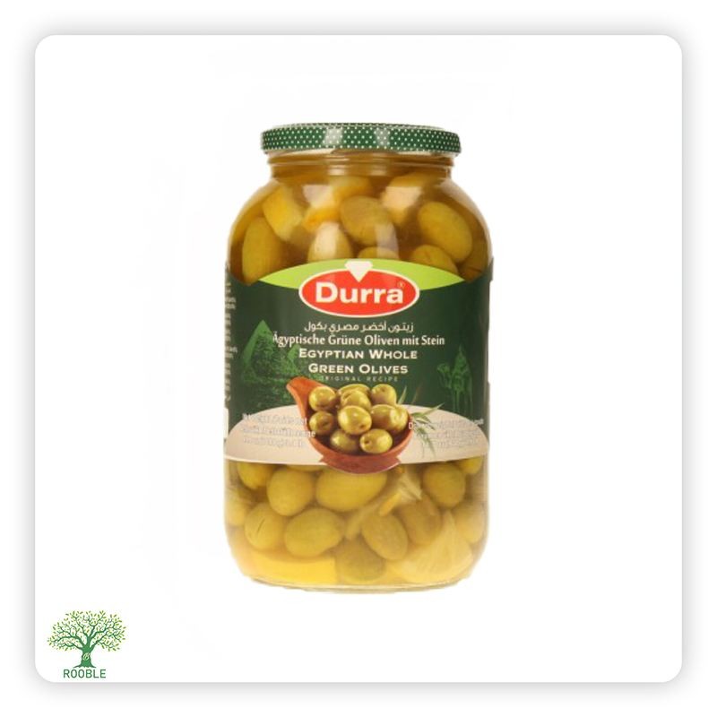 DURRA, Ägyptische Grüne Oliven, 4×2,750g