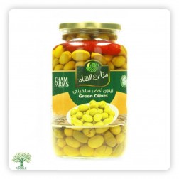 مزارع الشام, زيتون اخضر سلقيني, 6×1,300غ