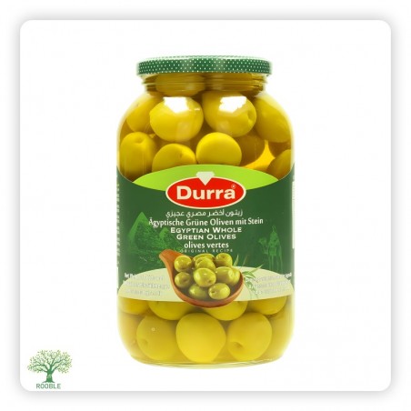 DURRA, Egyptian Green Olives, 6×1,400g