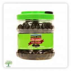 EKONOMIK türkische schwarze Sele Oliven 1.5 Kg grün