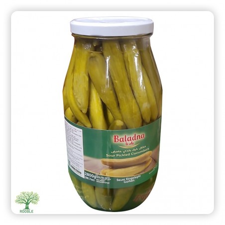 BALADNA, pickled cucumbers, 4×2,800g