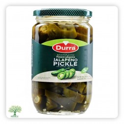 DURRA, pickled jalapeño, 12×720g