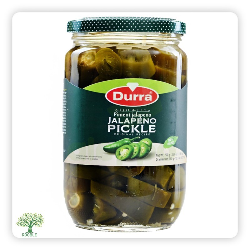 DURRA, eingelegtes Jalapeño, 12×720g