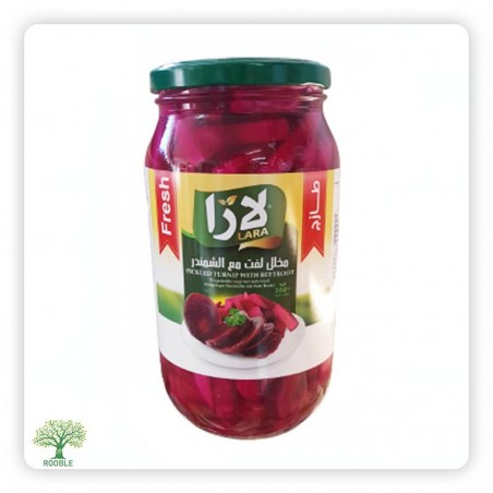 LARA, Pickled turnips with beetroot, 12×1,000g