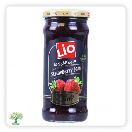 LIO, strawberry jam, 12×430g