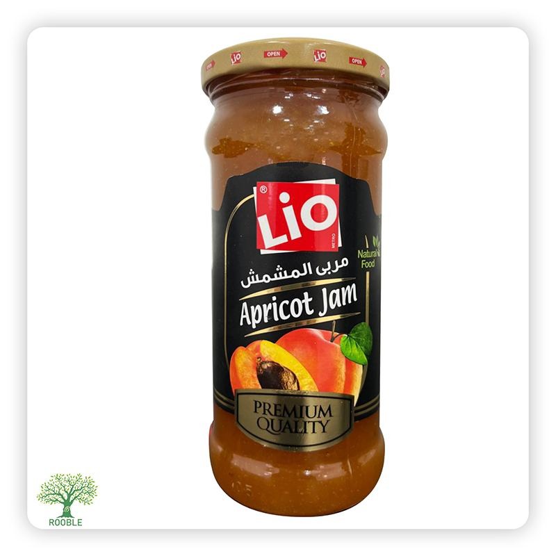 LIO, apricot jam, 12×430g