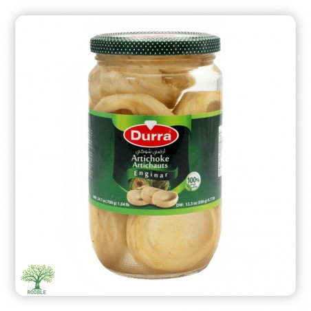 DURRA, Eingelegte Artischockenherzen, Glasgefäß 12×700g