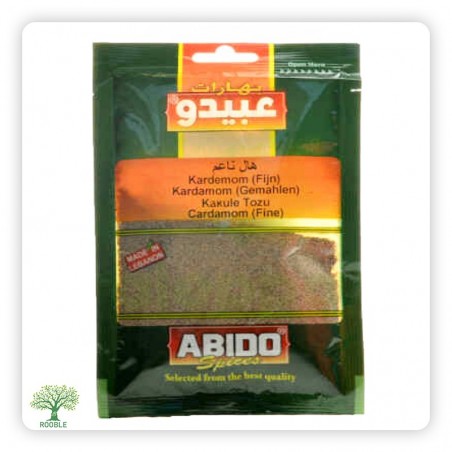 ABIDO, fein gemahlener Kardamom, 10×30g