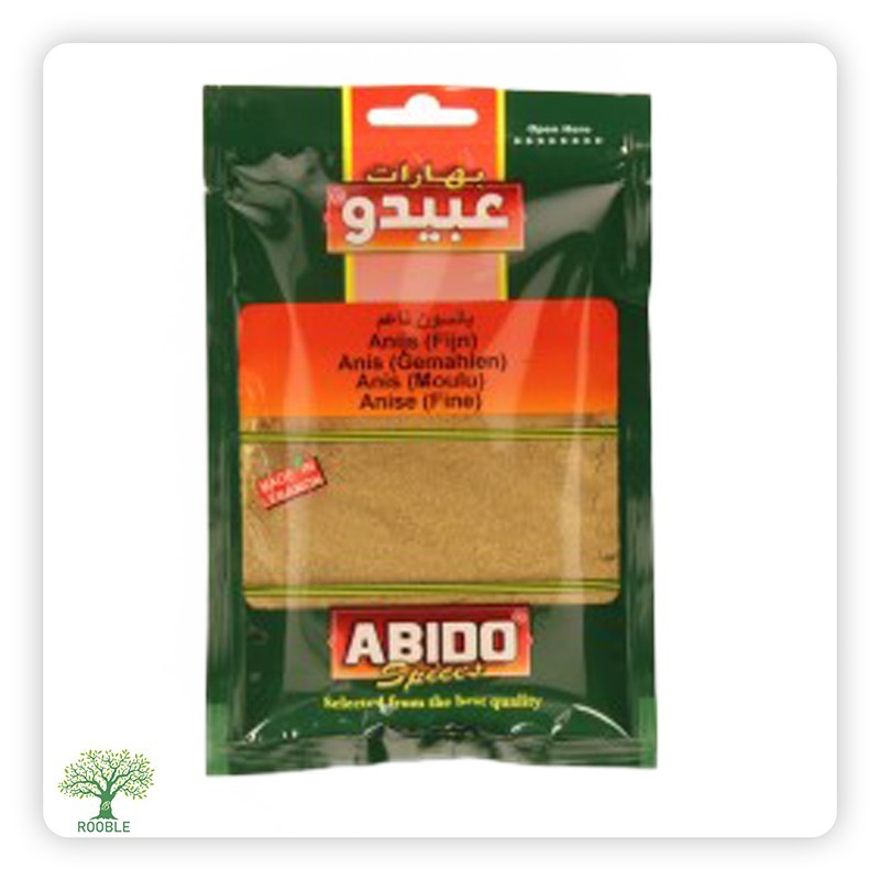 ABIDO, fein gemahlener Anis, 10×50g