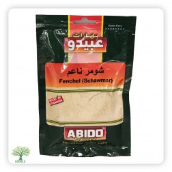 ABIDO, fein gemahlener Fenchel, 10×50g