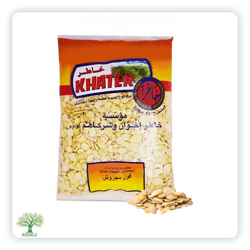 KHATER, Split Fava Beans, 10×900g