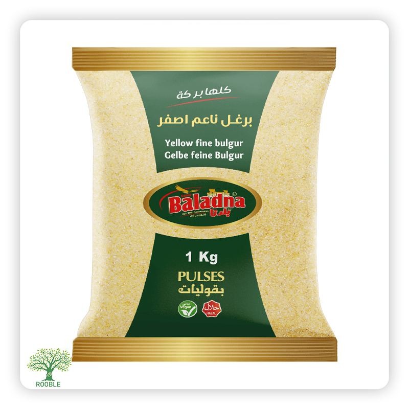 BALADNA, gelbe feiner Bulgur 12×900g