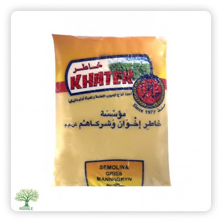 KHATER, grobkörniger Grieß, 20×900g