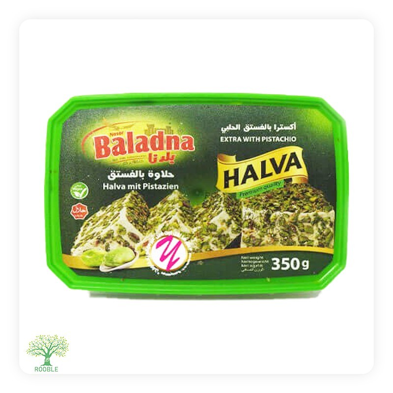 BALADNA, Halawa with Pistachio 12×350g