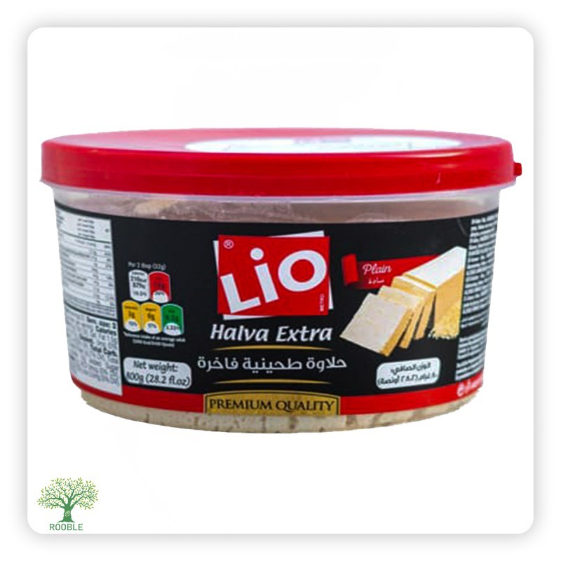 LIO, Regular Halva, 12x800g