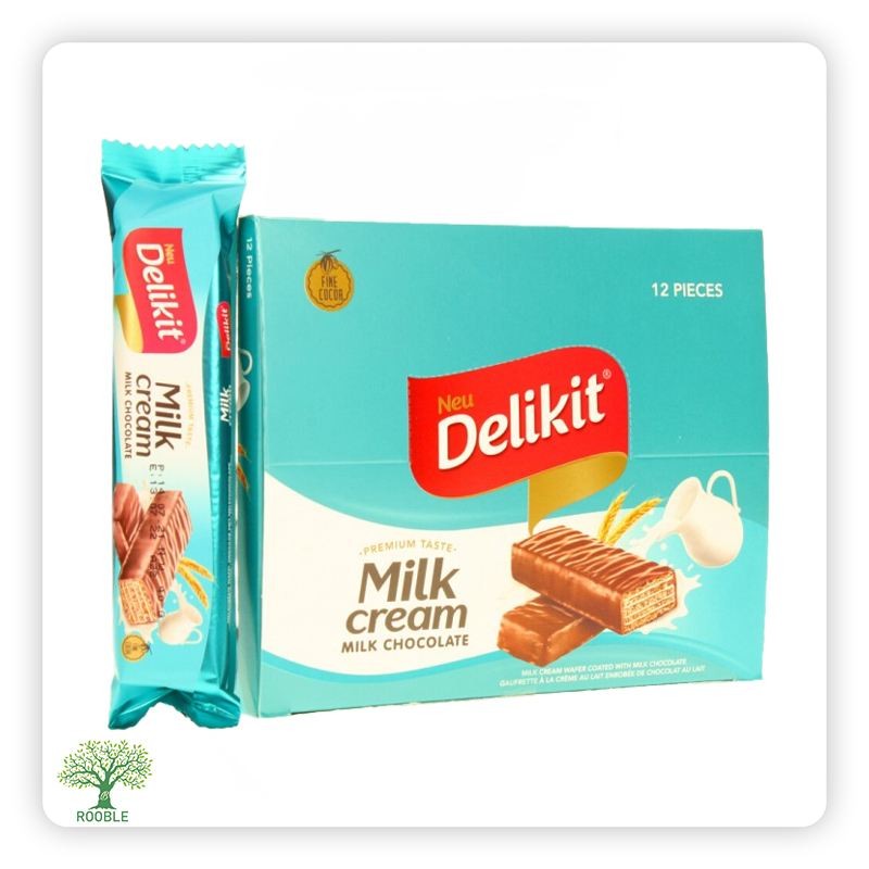 DELIKIT, Milk Cream Biscuits, 12×(12×40g)