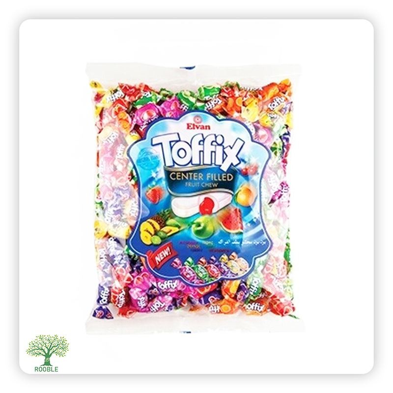 TOFFIX, Mixed Fruits Candies, 8×1,000g