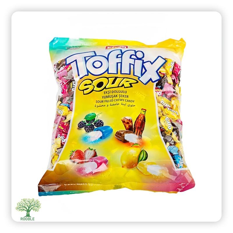 TOFFIX, Sauer Frucht Bonbons, 8×800g