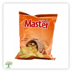 MASTER CHIPS, With chili flavor and spices 50x37g