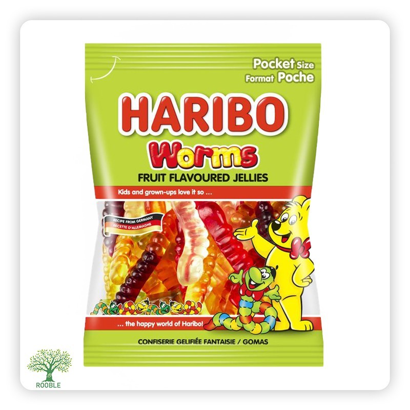 Haribo Worms,30x100g