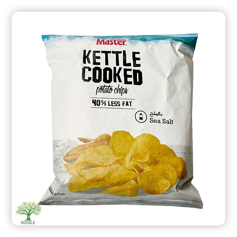 MASTER KETTLE, gesalzene Chips 50×45g