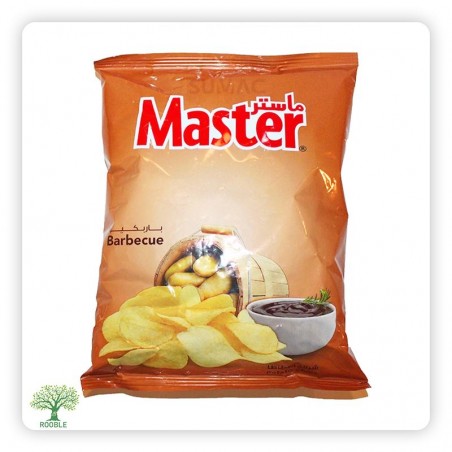 MASTER Chips BBQ Flavor, 50×37g